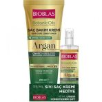 Bioblas Botanic Oils Argan Yağlı 250 ml Saç Bakım Kremi ve 115 ml Sıvı Saç Kremi