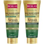 Bioblas Botanic Oils Argan Yağlı 2x250 ml Saç Bakım Kremi