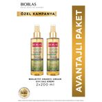 Bioblas Botanic Oils Argan Yağlı Sıvı Saç Kremi 2 x 200 Ml Onarıcı Bakım Kremi