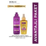 Bioblas Güneşe Karşı Koruma Seti - Keratin & Collagen Şekillendirici Saç Bakım Kremi , Saç Bakım Yağı