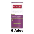 Bioblas Kolajen + Keratin Saç Dökülmesine Karşı Şampuan 6 x 360 ML