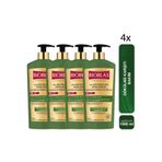 Bioblas Onarıcı Bakım Saç Dökülmesine Karşı Phytokeratin Şampuan 1000 Ml Keratin Bakım 4 Adet