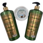 Bioblas Phytokeratin Şampuan Set Sette 2 Adet Bioblas Phytokeratin Şampuan (2*1000ML:2000 Ml) +1 Adet Bebak Hidistan Cevizi Yağı Elyüz Bakım KREMI(1*300 Ml) Mevcuttur
