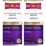 Bioblas Procyanidin 2x360 ml Saç Dökülmesine Yağlanmaya Karşı Şampuan