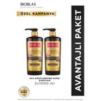 Bioblas Saç Dökülmesine Karşı Siyah Sarımsak Şampuanı 2 x 1000 ml