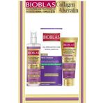 Bioblas Yağlanmaya Karşı Collagen&keratin 3'lü Saç Bakım Seti