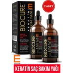 Biocure Keratin Saç Bakım Yağı / E Vitamini Katkılı 100 Ml. x 2 Adet