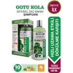 Biocure Saç Dökülme Karşıtı Gotu Kola Bitkisel Bakım Şampuanı, Zayıf ve Dökülen Saçlara 10 Bitki 4 Vitaminli