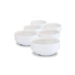 BİODATA 13cm Kırılmaz Melamin Çorba Kasesi 6 ADET 13X5CM Derin Tas Hesaplı Yoğurt Hoşaf Sütlaç Aşure Kabı