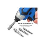 BİODATA 3 lü Hex elektrikli matkap Bit sürücü soket 1/4 "3/8" 1/2 "soket Bit adaptörü matkap somun anahtarı