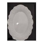 Biodata Melamin Kırılmaz Kayık Salata Tabağı Servis Tabağı Yemek Meze Tabağı 33X23 cm 1 Adet