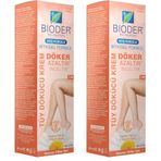 Bioder Kadınlara Özel Hassas Ciltler için Tüy Dökücü Krem 40 ml (2 paketi)