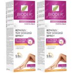 Bioder Tüy Dökücü Sprey Kadın 175 Ml - Tüy Azaltıcı Etki (2 paketi)