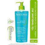 Bioderm Sebium Arındırıcı Temizleme Jeli 500 ml Yağlı ve Akneli Ciltler İçin Nemlendirici Etki - 1