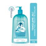 Bioderma ABCDerm Foaming Cleanser Bebek, Çocuk Yüz, Saç, Vücut Temizleyici Şampuan Kuru, Hassas Cilt 1lt
