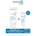 Bioderma Atoderm Çok Kuru Atopi Eğilimli Cilt Onarıcı Temizleme Jeli ve Seyahat Boy Nemlendirici&onarıcı Krem