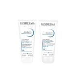 Bioderma Atoderm Intensive Balm Nemlendirici Yüz Kremi 200 Ml + Foaming Gel Yüz Temizleme Jeli 200 Ml Cilt Bakım Seti - Şeffaf
