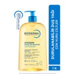 Bioderma Atoderm Shower Oil Kuru Cilt Bebek Çocuk Yetişkin Nemlendirici Temizleyici Duş Yağı Niasinamid 1 Lt