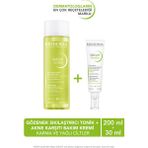 Bioderma Gözenek Sıkılaştırıcı Tonik ve Bakım Kremi Seti 200 ml ve 30 ml Karma Ciltler İçin