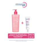 Bioderma Hassas Ciltler için Kızarıklık Karşıtı Nemlendirici & Micellar Yüz Temizleme Jeli 500 ml 2'li Set