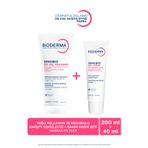 Bioderma Hassas Ciltler Yağlı Pullanma ve Kızarıklık Karşıtı Yatıştırıcı Bakım Kremi & Temizleyici 2'li Set