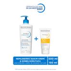 Bioderma Normal ve Kuru Ciltler için Nemlendirici Bakım Kremi ve Leke Karşıtı Güneş Koruyucu 2'li Set