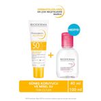 Bioderma Photoderm Aquafluid Spf50 & Sensıbıo H2o 100Ml İkili Set