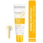 Bioderma Photoderm Aquafluid Spf50+40 ml Tüm Ciltler İçin Yüksek Korumali Yuz Gunes Kremi