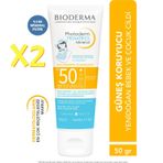 Bioderma Photoderm Pediatrics Mineral 50 Faktör 50 gr 2 Adet Bebek ve Çocuk Güneş Kremi