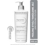 Bioderma Pigmentbio Aydınlatıcı Peeling Etkili Yıkama Jeli 500 ml Atopik Ciltler İçin AHA & BHA