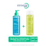 Bioderma Sebium Foaming Gel Eğilimli Ciltler Temizleme Jeli 400ml & Gözenek Sıkılaştırıcı Tonik