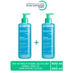 Bioderma Sebium Foaming Gel Karma Yağlı ve Akne Eğilimli Ciltler İçin Yüz Temizleme Jeli 400 ml x 2 adet