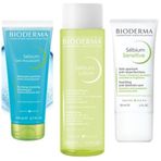 Bioderma Sebium Foaming Gel Tüp 200 ml + Sebium Lotion 200 ml + 30 ml Sebium Sensitive Cream