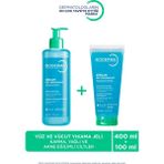 Bioderma Sebium Foaming Gel Yüz Temizleme Jeli 400 ml & 100 ml Yağlı Ciltler İçin Özel Set