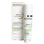 Bioderma Sebium Night Peel 40 ml Karma-Yağlı Ciltler İçin Yüz Bakım Serumu