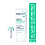 Bioderma Sebium Sensitive Hassas ve Akne Eğilimli Ciltler, Kızarıklık Karşıtı Nemlendirici Bakım Kremi 30 ml