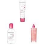Bioderma Sensibio Defensive Hassas ve Normal Ciltler için Antioksidan Etkili, E Vitamini İçeren Nemlendirici Bakım Kremi 40 Ml + Sensibio H2O 250 ml + Sensibio Foaming Gel