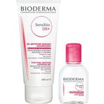 Bioderma Sensibio DS Foaming Gel 200 ml Sensibio H2O 100 ml dsfoamingset