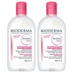 Bioderma Sensibio H2O 2x500 ml Yüz ve Makyaj Temizleme Suyu