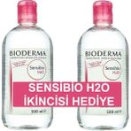 Bioderma Sensibio H2O 500 ml 1 Alana 1 Bedava Hassas Ciltler İçin Makyaj Temizleme Suyu