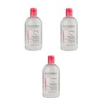Bioderma Sensibio H2O 500 ml 3 adet Yüz Temizleme Suyu