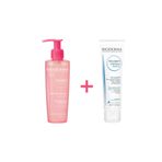 Bioderma Sensibio Temizleyici Jel 200 ml + Atoderm Intensive 45 ml Balm