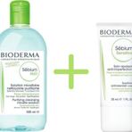 Bıoderma,Bioderma Sebium H2o 500Ml + Bioderma Sebium Sensitive Creme 30Ml 340136010699451