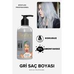 Bioflex Natural Hair Color Geçici-renkli Amonyaksız Gri Renkli Saç Boyası 250ml.