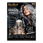 Bioflex Natural Hair Color Geçici-renkli Amonyaksız Gri Renkli Saç Boyası 250ml(KOKUSUZ)