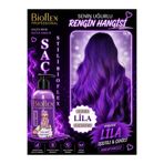 Bioflex Natural Hair Color Geçici-renkli Amonyaksız Lila Renkli Saç Boyası 250ml.