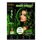 Bioflex Natural Hair Color Geçici-renkli Amonyaksız Yeşil Renkli Saç Boyası 250ml(KOKUSUZ)