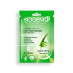 Biogeniq Aloe Vera Solution Tek Kullanımlık Kağıt Yüz Maskesi