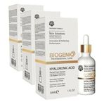 Biogeniq Hyaluronik Asit Yüz Bakım Serumu 30 ml (3 paketi)