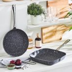 Biogranit Navy Stone Grill Tava Set